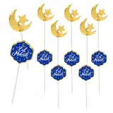Boland Eid Mubarak Prickers 12cm | 12 pieces Boland Eid Mubarak Prickers 12cm | 12 pieces