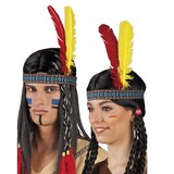 Boland Hoofdband Indiaan Lonato | per stuk Boland Hoofdband Indiaan Lonato | per stuk