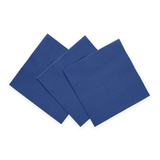 Blauwe Servetten Donkerblauw 33x33cm | 20 stuks