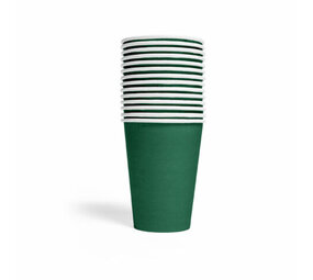Green Cups Dark Green 210ml | 14 pieces Green Cups Dark Green 210ml | 14 pieces