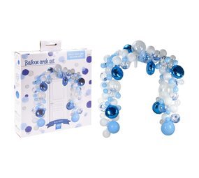 Ballonbogen Set Blau | 120-teilig Ballonbogen Set Blau | 120-teilig