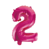 Ballon de baudruche rose 2 | 40cm