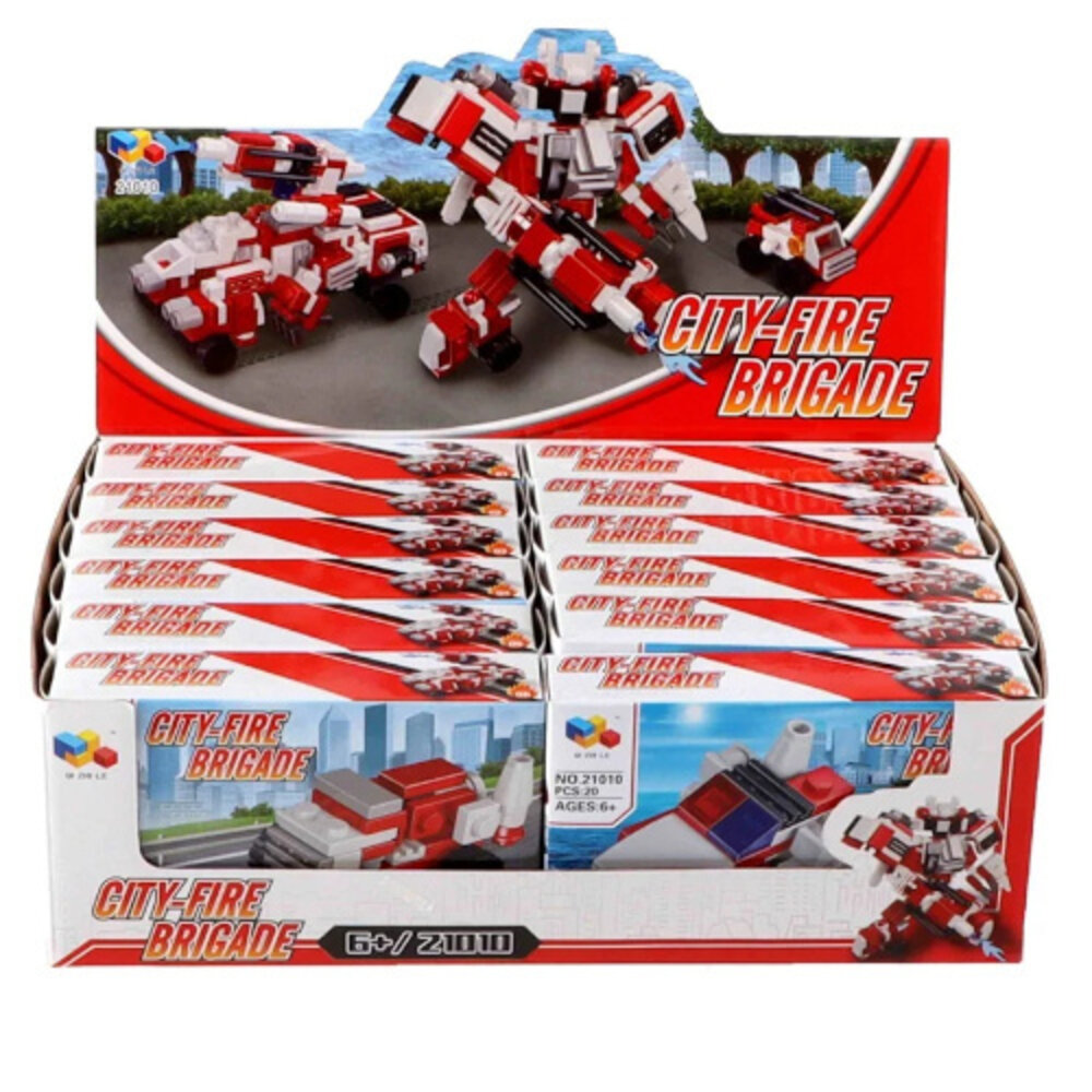 Fire Department Building Blocks Set | Per Unit