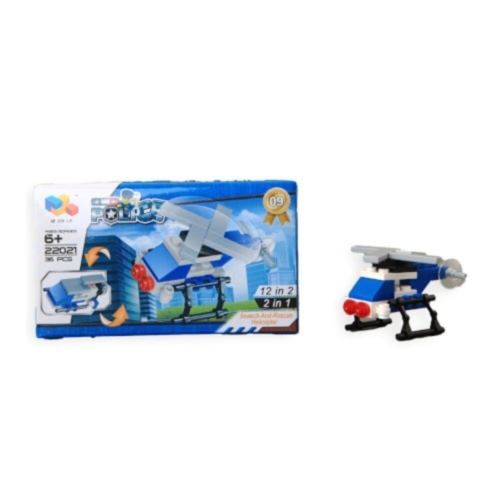 Police Vehicles Building Blocks Set | Per Unit