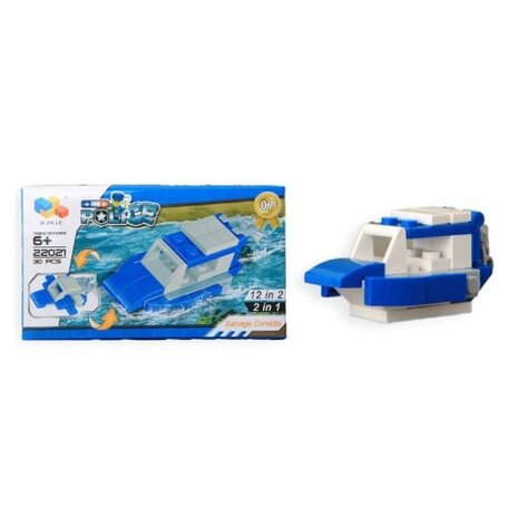 Police Vehicles Building Blocks Set | Per Unit