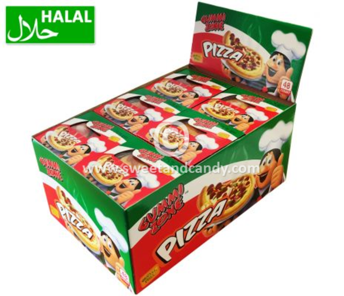 Candy pizza with 3 slices | per Unit