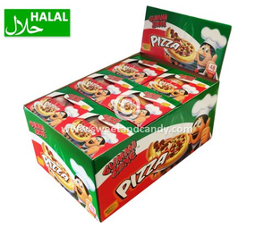 Snoep Pizza met 3 slices | per stuk Snoep Pizza met 3 slices | per stuk