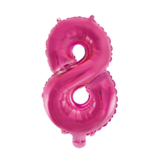 Folienballon Rosa 8 | 40cm Folienballon Rosa 8 | 40cm