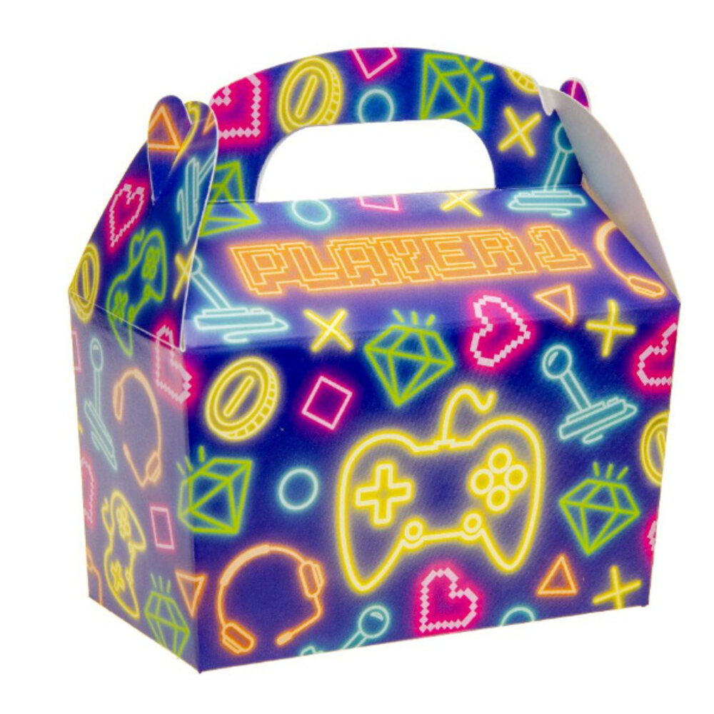 LG Imports Handzettelbox Neon Gamer 12x12,5x6cm | pro 12 Stück LG Imports Handzettelbox Neon Gamer 12x12,5x6cm | pro 12 Stück
