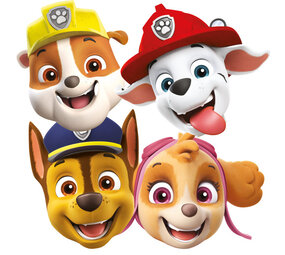 Amscan Masques Paw Patrol | 8 pièces Amscan Masques Paw Patrol | 8 pièces