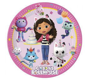 Procos Party Gabby's Dollhouse Plates 20 cm | 8 pieces Procos Party Gabby's Dollhouse Plates 20 cm | 8 pieces