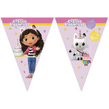 Procos Party Gabby's Dollhouse Bunting 230cm | per piece Procos Party Gabby's Dollhouse Bunting 230cm | per piece