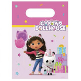 Procos Party Gabby's Dollhouse Uitdeelzakjes 22x16cm | 4 stuks