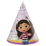 Procos Party Gabby's Dollhouse Feesthoedjes | 6 stuks Procos Party Gabby's Dollhouse Feesthoedjes | 6 stuks
