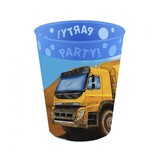 Procos Party Under Construction Traktatie Beker 250ml | per stuk