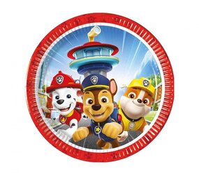 Procos Party Assiettes Paw Patrol Rescue Heroes 20cm | 8 pièces Procos Party Assiettes Paw Patrol Rescue Heroes 20cm | 8 pièces