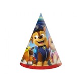 Procos Party Feesthoedjes Paw Patrol Rescue Heroes 15cm | 6 stuks