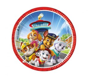 Procos Party Plates Paw Patrol Rescue Heroes 23cm | 8 pieces Procos Party Plates Paw Patrol Rescue Heroes 23cm | 8 pieces