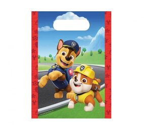 Procos Party Sacs à distribuer Paw Patrol Rescue Heroes | 4 pièces Procos Party Sacs à distribuer Paw Patrol Rescue Heroes | 4 pièces