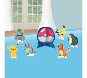 Amscan Ensemble de décoration de table Pokémon | 7 pièces