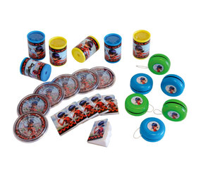 Amscan Miraculous Uitdeelspeeltjes set | 24 delig Amscan Miraculous Uitdeelspeeltjes set | 24 delig