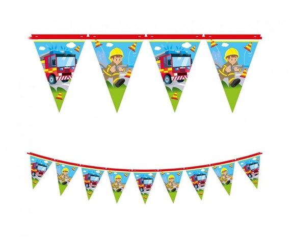 Procos Party Guirlande Pompier | 2,3 mètres Procos Party Guirlande Pompier | 2,3 mètres