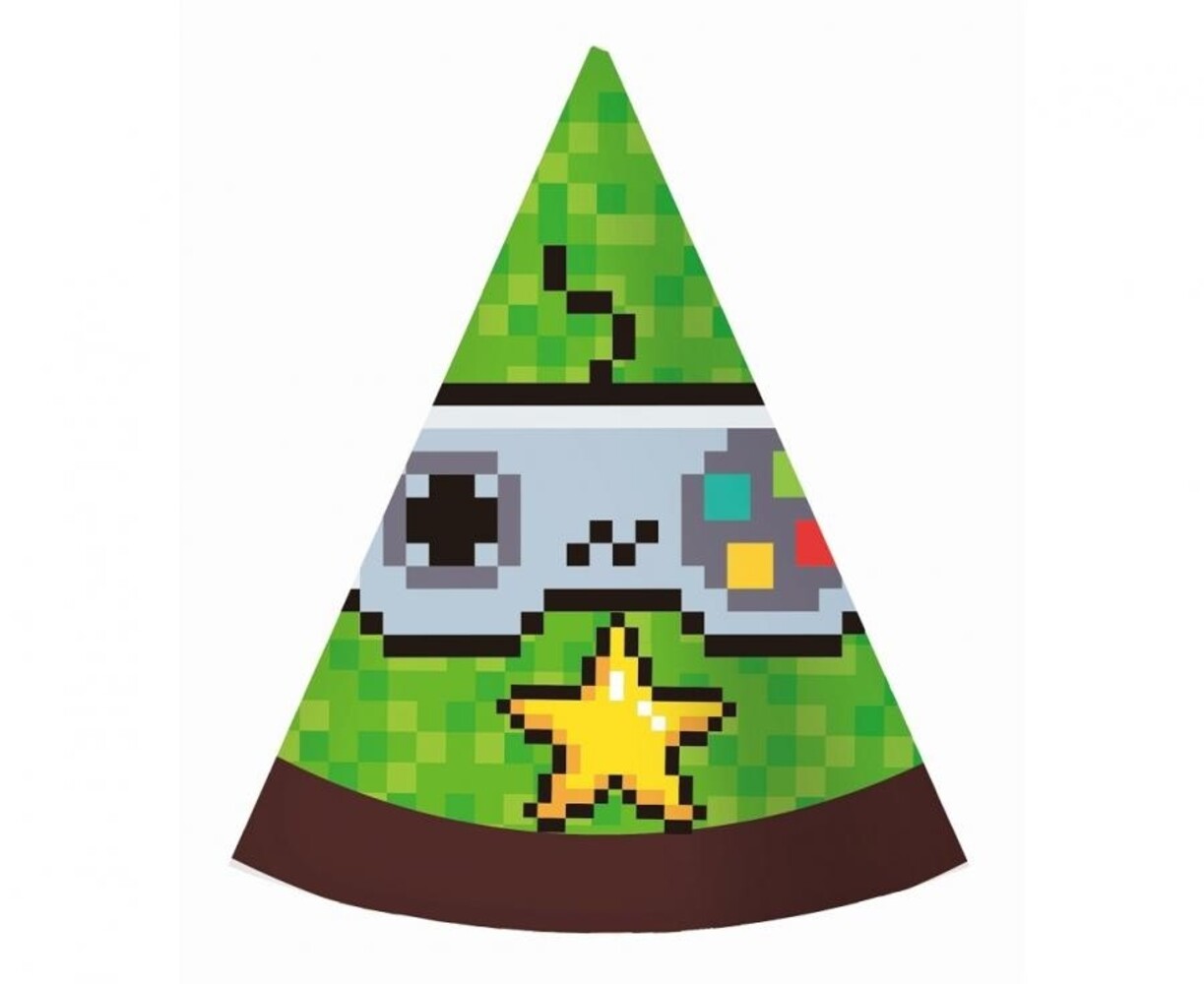 Godan Party Hats Game On | 6 pieces