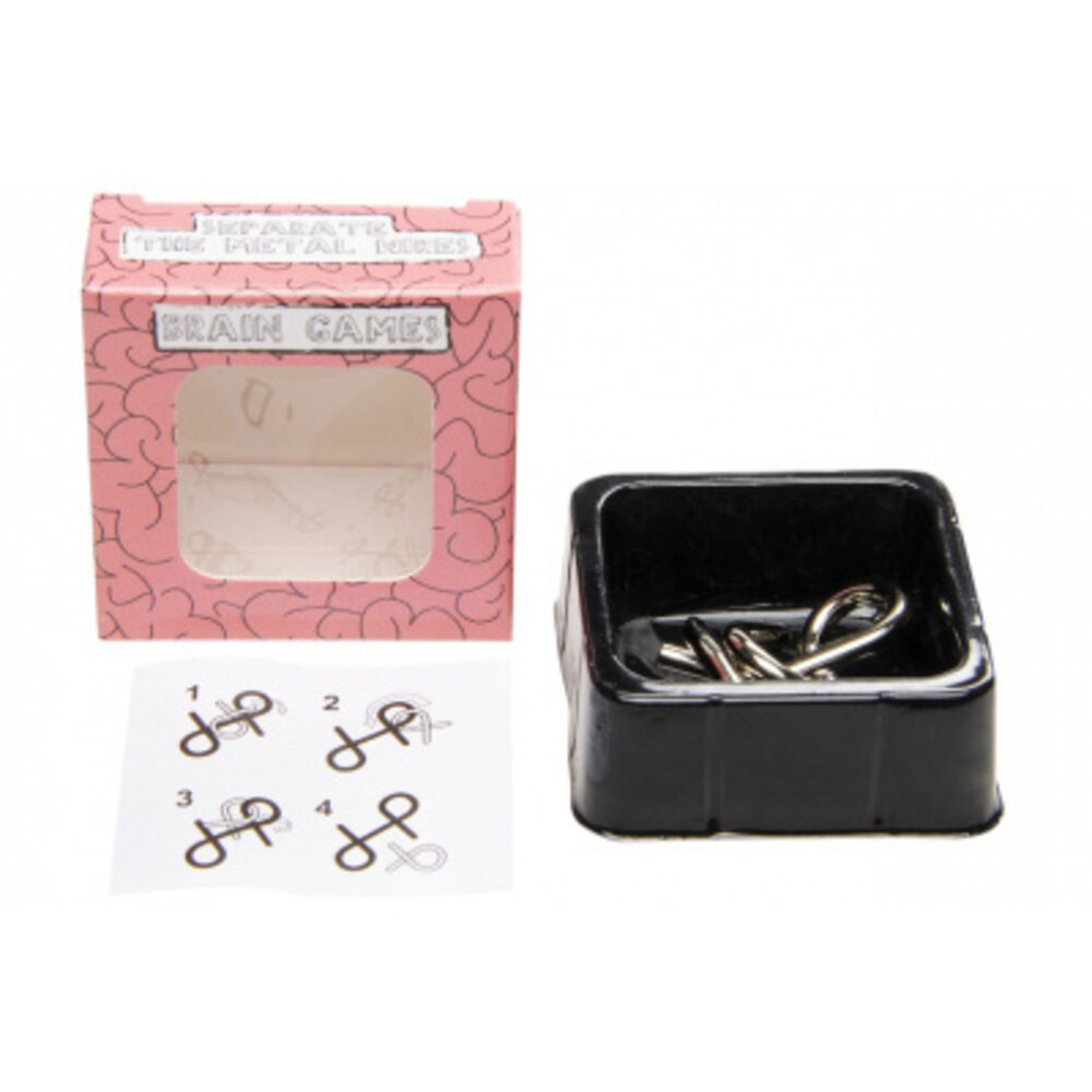 LG Imports Brain Game IQ Puzzle Metal | each