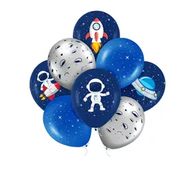 Tuf-Tuf Ruimte en Space Kosmos Ballonnen | 8 stuks Tuf-Tuf Ruimte en Space Kosmos Ballonnen | 8 stuks