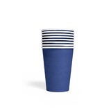 Blue Cups Dark Blue 210ml | 8 pieces Blue Cups Dark Blue 210ml | 8 pieces
