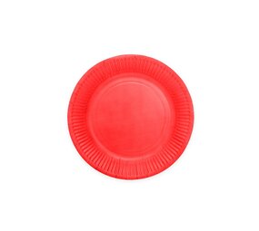 Assiettes rouges 18cm | 20 pièces Assiettes rouges 18cm | 20 pièces