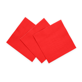 Serviettes de table rouges 33x33cm | 20 pcs. Serviettes de table rouges 33x33cm | 20 pcs.