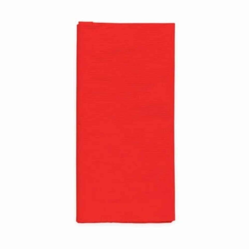 Nappe en papier rouge 120x180cm | par pièce Nappe en papier rouge 120x180cm | par pièce