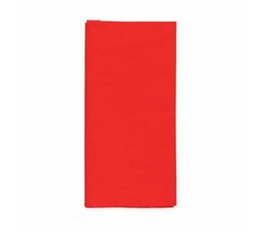 Nappe en papier rouge 120x180cm | par pièce