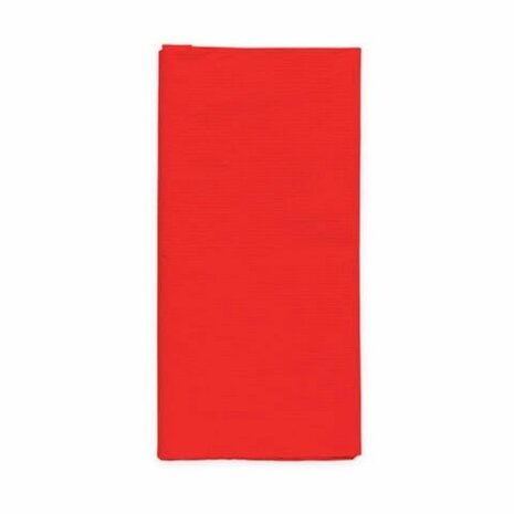 Nappe en papier rouge 120x180cm | par pièce Nappe en papier rouge 120x180cm | par pièce