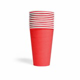 Gobelets rouges 350ml | 10 pièces Gobelets rouges 350ml | 10 pièces