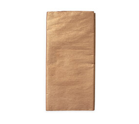 Nappe en papier or rose/cuivre 120x180cm | par pièce Nappe en papier or rose/cuivre 120x180cm | par pièce