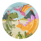 Boland Plaques Dinosaure Party 23cm | 10 morceaux Boland Plaques Dinosaure Party 23cm | 10 morceaux