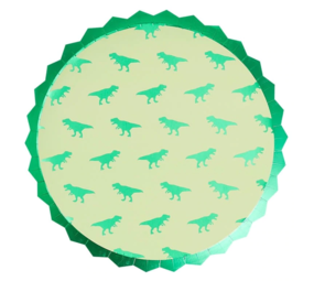 Ginger Ray Dinosaurus Roar plates 23 cm | 8 pieces