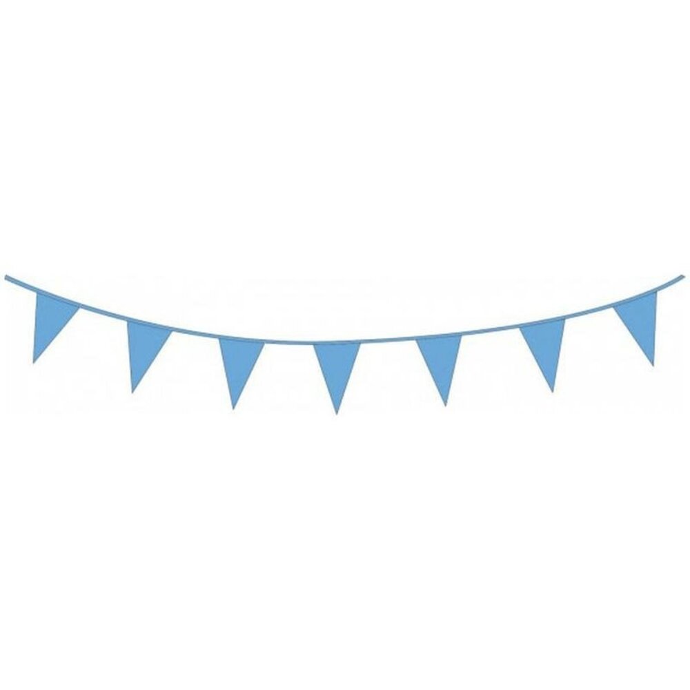 Paper Dreams Ligne de drapeau bleu clair plastique | 10 mètres