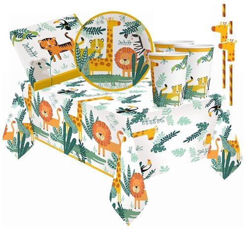 Amscan Get Wild Party Package | 8 people