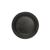 Schwarze Teller 18cm | 8 Stück