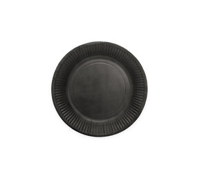 Black plates 18cm | 20 pieces