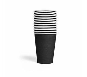 Black Cups 210ml | 14 pieces Black Cups 210ml | 14 pieces