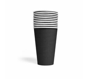 Black Cups 350ml | 10 pieces Black Cups 350ml | 10 pieces