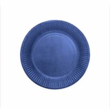 Blue plates Dark blue 23cm | 8 pieces Blue plates Dark blue 23cm | 8 pieces