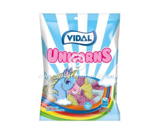 Vidal Candie de gelée de licorne | Sac de traitement de 90 grammes
