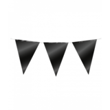 Paper Dreams Black Flagline Metallic | 10 metres Paper Dreams Black Flagline Metallic | 10 metres