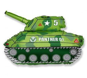 Godan Army Tank Foil Balloon 60x80cm | Per Piece Godan Army Tank Foil Balloon 60x80cm | Per Piece