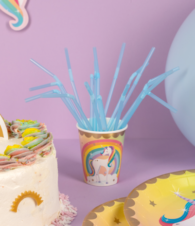 Paper Dreams Unicorn Party Bekers 250ml | 8 stuks Paper Dreams Unicorn Party Bekers 250ml | 8 stuks